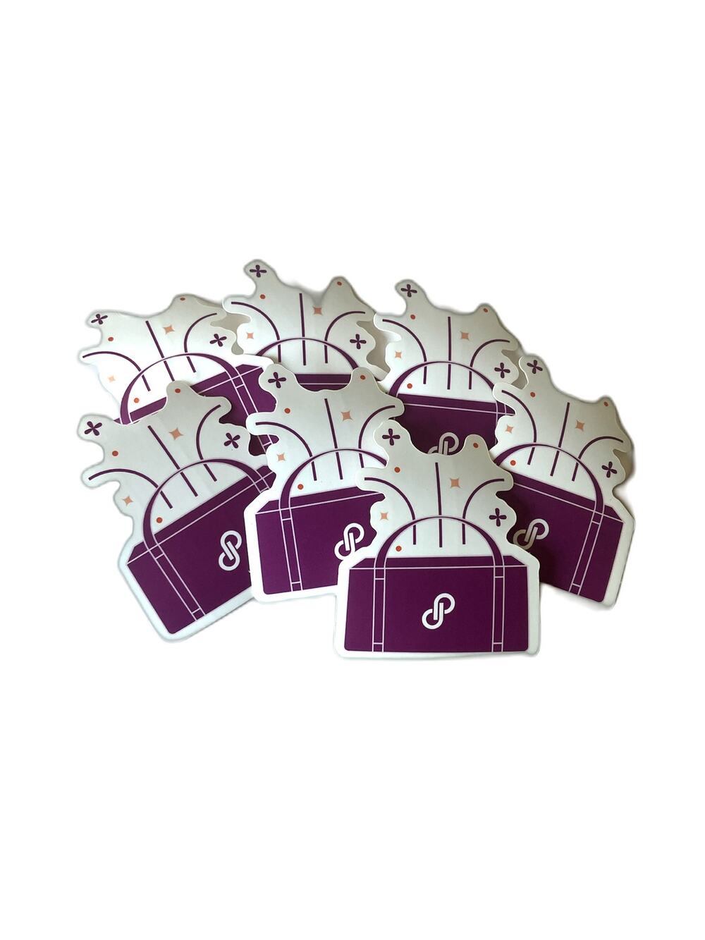 Poshmark Stickers Bag Logo Shipping Supplies Posh Swag Set of 7